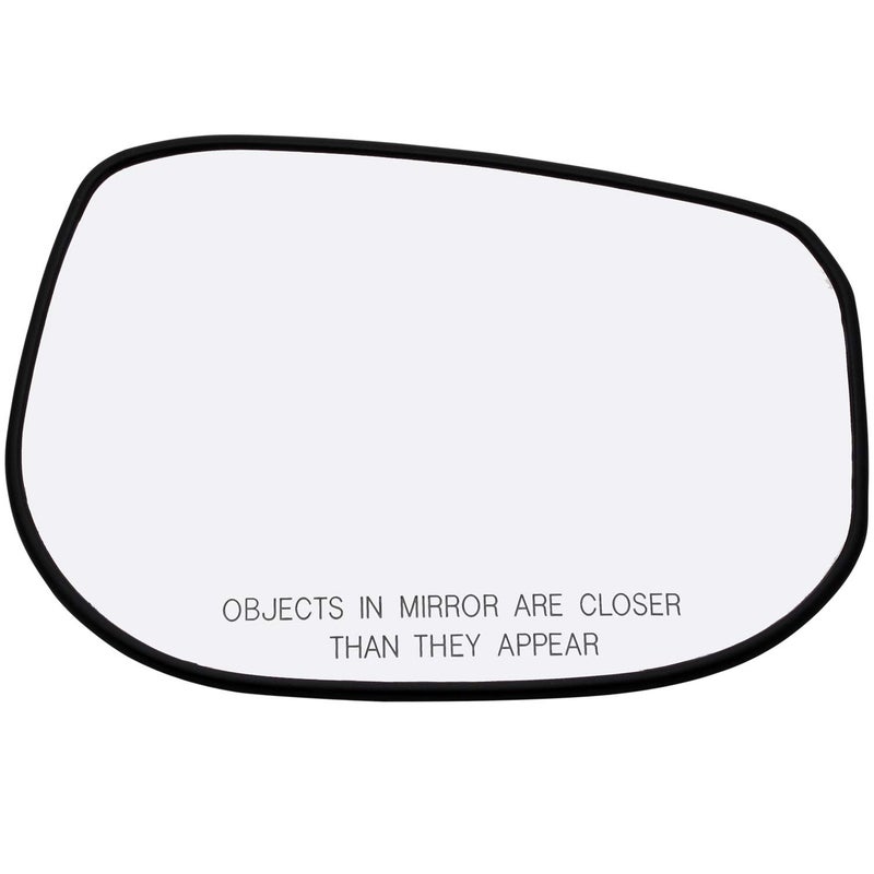 Rugged TUFF Passenger Right Side Mirror Glass For 2009 2010 2011 2012 2013 2014 Honda Fit Door Rear View Convex Mirrors Back Plate Non-Heated 73400TF0G00 - Image 1